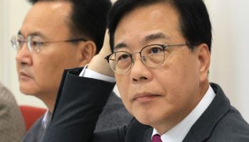 기자간담회 참석한 송언석 원내대표