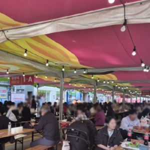 구미라면축제, 35만명 몰렸다…갓 튀긴 라면 48만개 완판