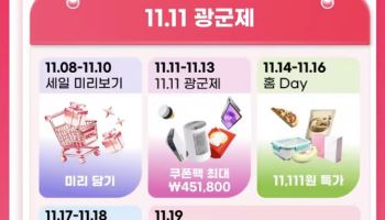 "오늘부터 역대급 초특가"…알리 광군제 개막, 품목 보니 '대박'