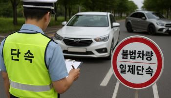 국토부, 17일부터 한 달간 불법자동차 일제단속