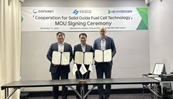 핀란드 찾은 전기안전공사, 친환경 SOFC 협약