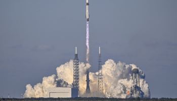 블루오리진, 화성탐사선 탑재 로켓 발사 성공