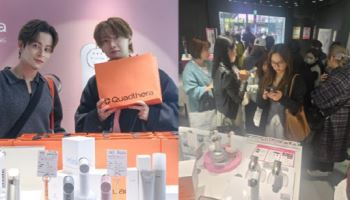 쿼드쎄라, 日 시부야 팝업스토어 성료… K-뷰티 디바이스 글로벌 확장 가속화