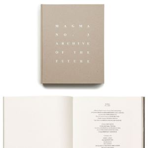 보테가 베네타가 후원한 마그마 매거진의 세 번째 에디션, 미래의 아카이브 출간