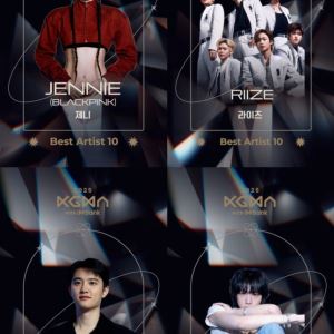 제니·라이즈, 베스트 아티스트 수상… 뉴진스도 영예[2025 KGMA]