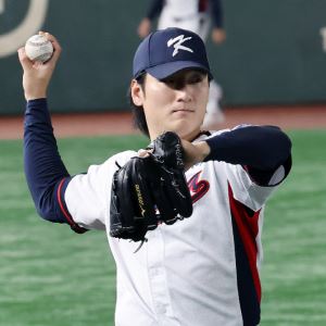 곽빈, 일본과 평가전 1차전 선발…'日 소타니와 맞대결'