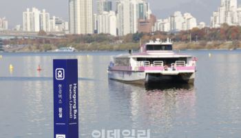 강바닥 걸려 멈춰선 한강버스…"수심 낮아 인양 연기"