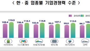 '섬뜩한 경고' 반도체마저 5년 후 중국에 추월 당한다