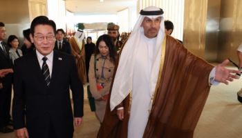 李대통령, UAE 도착...중동·아프리카 4개국 일정 시작