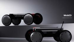 현대차·기아, 차세대 모빌리티 로봇 플랫폼 '모베드' 첫 공개