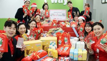 티웨이항공, 연말맞아 '티웨이 산타' 봉사활동