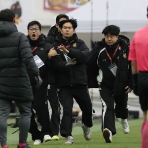 '이정효 퇴장' 광주 마철준 "심판 재량 같다"