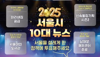 “올해 당신을 가장 설레게 했던 서울시 정책은?”