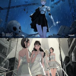 트리플에스, 그래비티 노블 '더 유니버스' 첫 에피소드 공개