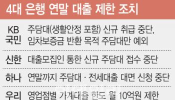 가계대출 총량 맞추기 급급한 은행과 당국…서민은 없다