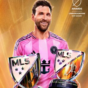 '축구의 신' 메시, 올해도 MLS MVP 번쩍...사상 첫 2년 연속 수상