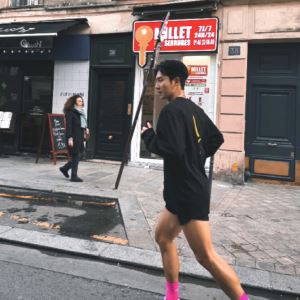 써코니, 코리아 앰배서더 권화운과 에펠탑 일대 10km 레이스 완주