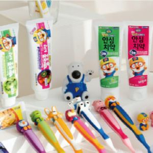 케이엠제약, '뽀로로 치약' 중국 허가 획득…대량 수출길 열렸다