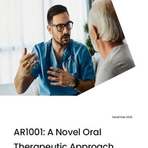 英 글로벌데이터, “아리바이오 AR1001, 글로벌 조기 허가 가능성 높아”