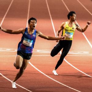 '매섭다 태국 육상' 19세 분손, 100m 9초 94 등 3관왕