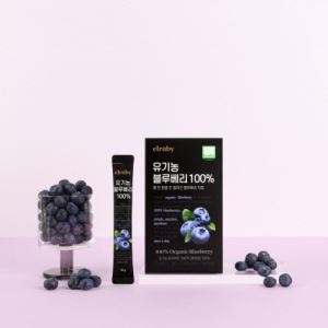 휴온스엔, 엘루비 ‘유기농 블루베리 100%’ 출시