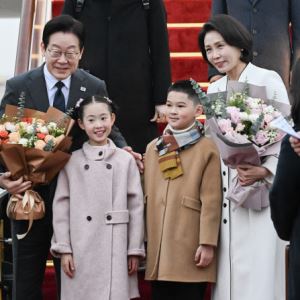 李대통령, 상하이 도착…첫 일정은 당서기와 만찬