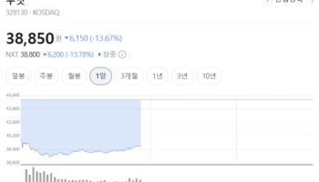 루닛, 자금 조달 800억원 논란에 주가 뚝…"딜 클로징 전"