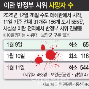 이란 "트럼프가 유혈사태 부추겨…시위 통제되고 있다"