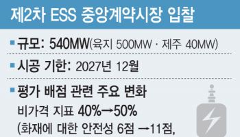 '1조원 전쟁' 국내 ESS 입찰, K배터리 3사 왜 사활 걸었나