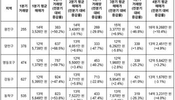 서울 광진구 국평도 16억 넘었다…"거래 감소에도 가격 올라"