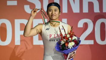 적수 없는 안세영, 2주 연속 금빛 스매시…'왕즈이 또 꺾었다'