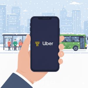 데이터로 본 버스 파업 그날…카카오T 19%, 우버택시 39% 폭증