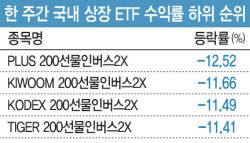 "전 재산 8억 날려" 곱버스 지옥문?…코스피에 맞서는 개미들