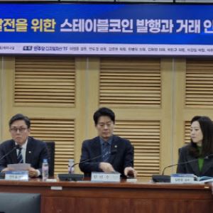 오늘 스테이블코인 여당안 나온다…은행 지분 논란 담판