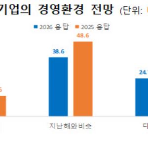 수출기업 70% “올해 경영환경 비슷하거나 개선”…최대 리스크는 환율