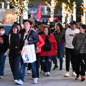 방일 中관광객, 작년 12월 45% 급감…‘대만 유사’ 갈등 직격