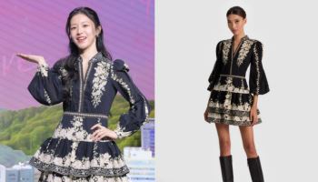 "화려한 꽃무늬도 얼굴로 커버" 고윤정의 '사랑 통역 룩'[누구템]