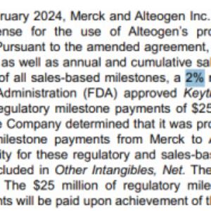 '키트루다 SC' 2% 로열티 논란…알테오젠, 다른 계약은 괜찮을까