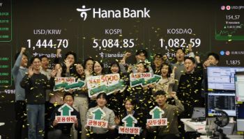 코스피, ‘오천피’ 뚫고 5080선 안착…'80만닉스' 등극[마감]