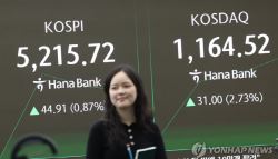 “삼전·하닉 팔자”에도 개미 ‘줍줍'…코스피, 첫 5200선 돌파