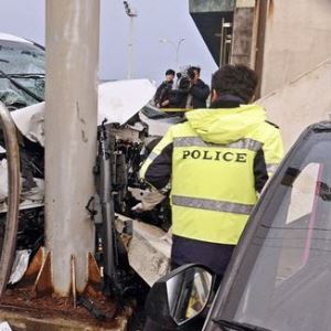 "급발진" 주장한 우도 돌진 사고…'충돌 직전 5초' 살펴보니