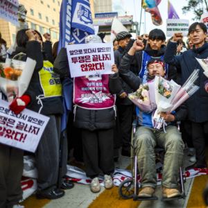 '복직 농성' 세종호텔 노조 지부장 오늘 구속심사