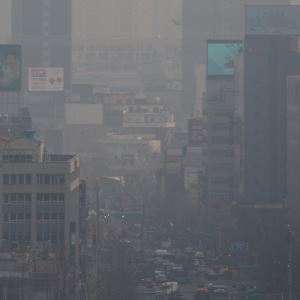[포토]서울 초미세먼지 '나쁨'                                                                                                                                                                  