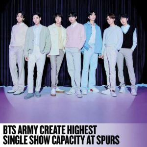BTS, 英 토트넘 홈구장 콘서트 12만석 매진