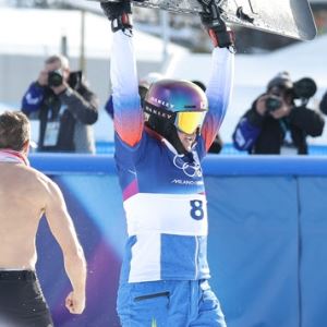 '스노보드 맏형' 김상겸, 깜짝 은메달...한국 스포츠 400번째 메달(종합)