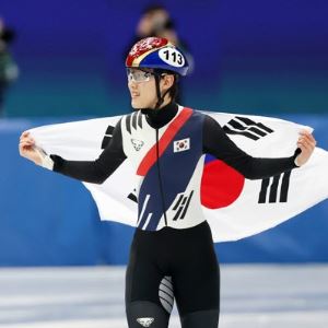 '남자 에이스' 임종언, 쇼트트랙 남자 1천m 동메달 획득