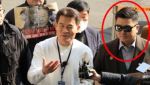 “든든하다”…‘경찰 출석’ 전한길 옆 딱 붙은 ‘선글라스남’ 정체