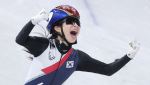 한국 女쇼트트랙, 3000m 계주서 금빛 질주...8년 만에 정상 탈환