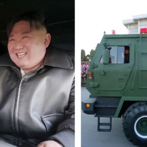 北, 신형 600㎜ 방사포 증정식… 韓 전역 사정권