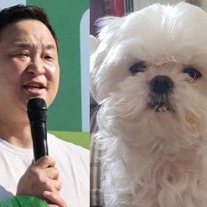 구성환 반려견 '꽃분이', 무지개다리 건너…"믿기지 않아"